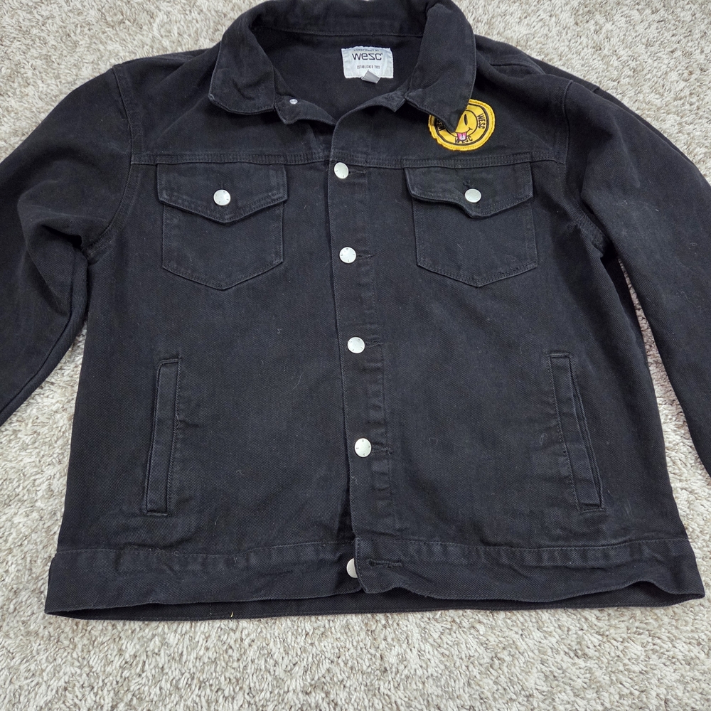 WESC Black‎ Kids Denim Jacket